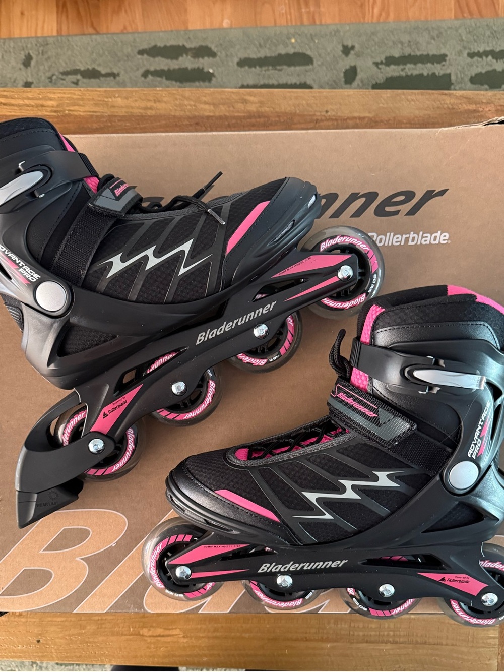 Women’s Rollerblade Bladerunner Advantage Pro XT Black & Pink Inline Skates